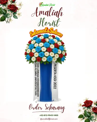 Standing Flower di Kampung Singaraja